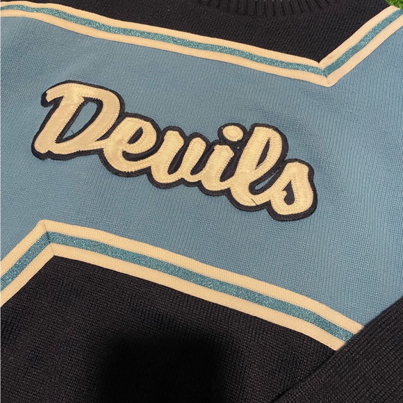 Vintage Devils Sweater Cheerleading Band, Women’s XXL - Picture 2 of 6
